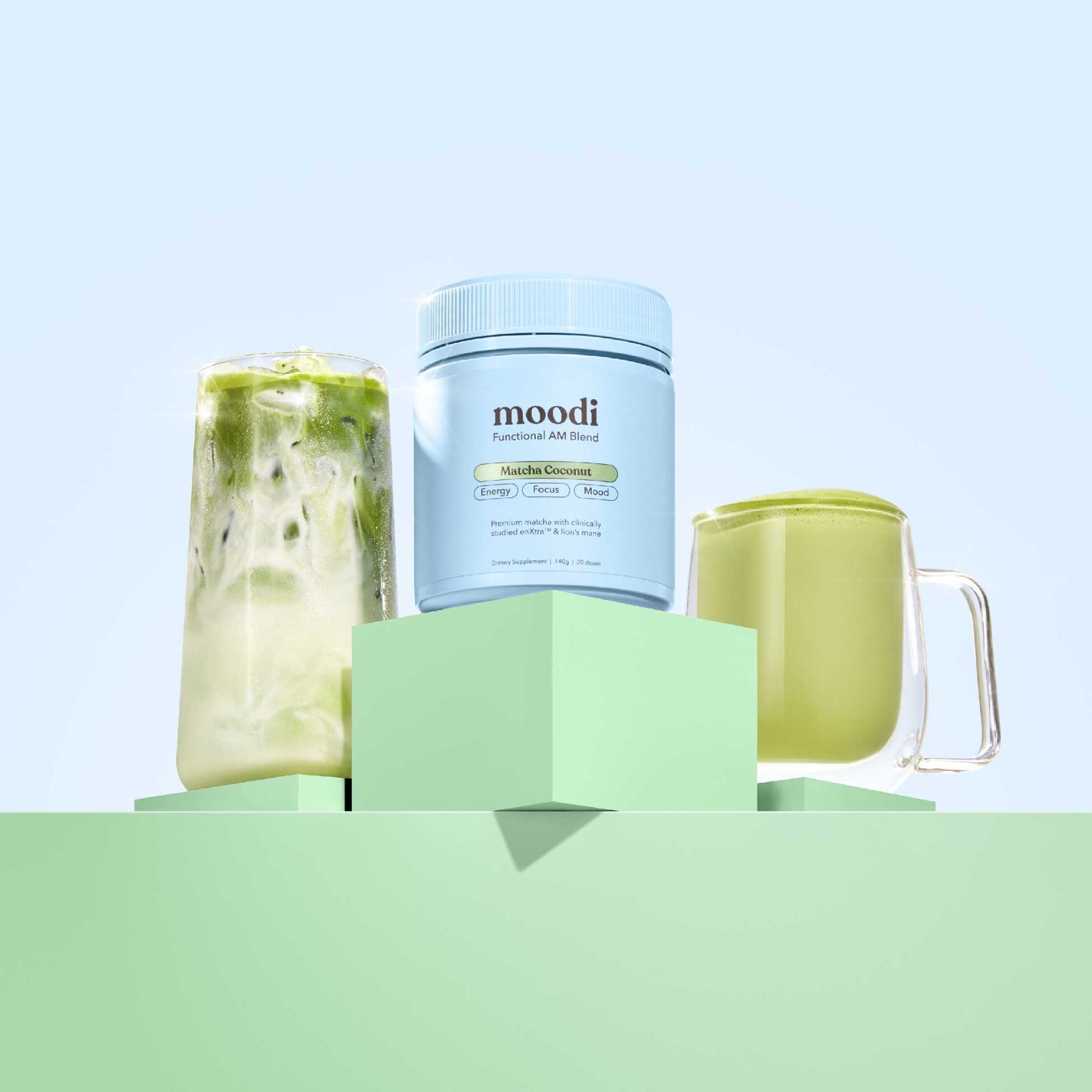 Matcha Coconut - Moodi - Functional AM Blend