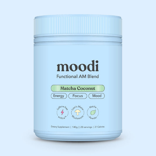 Matcha Coconut - Moodi - Functional AM Blend - For Energy, Focus & Mood