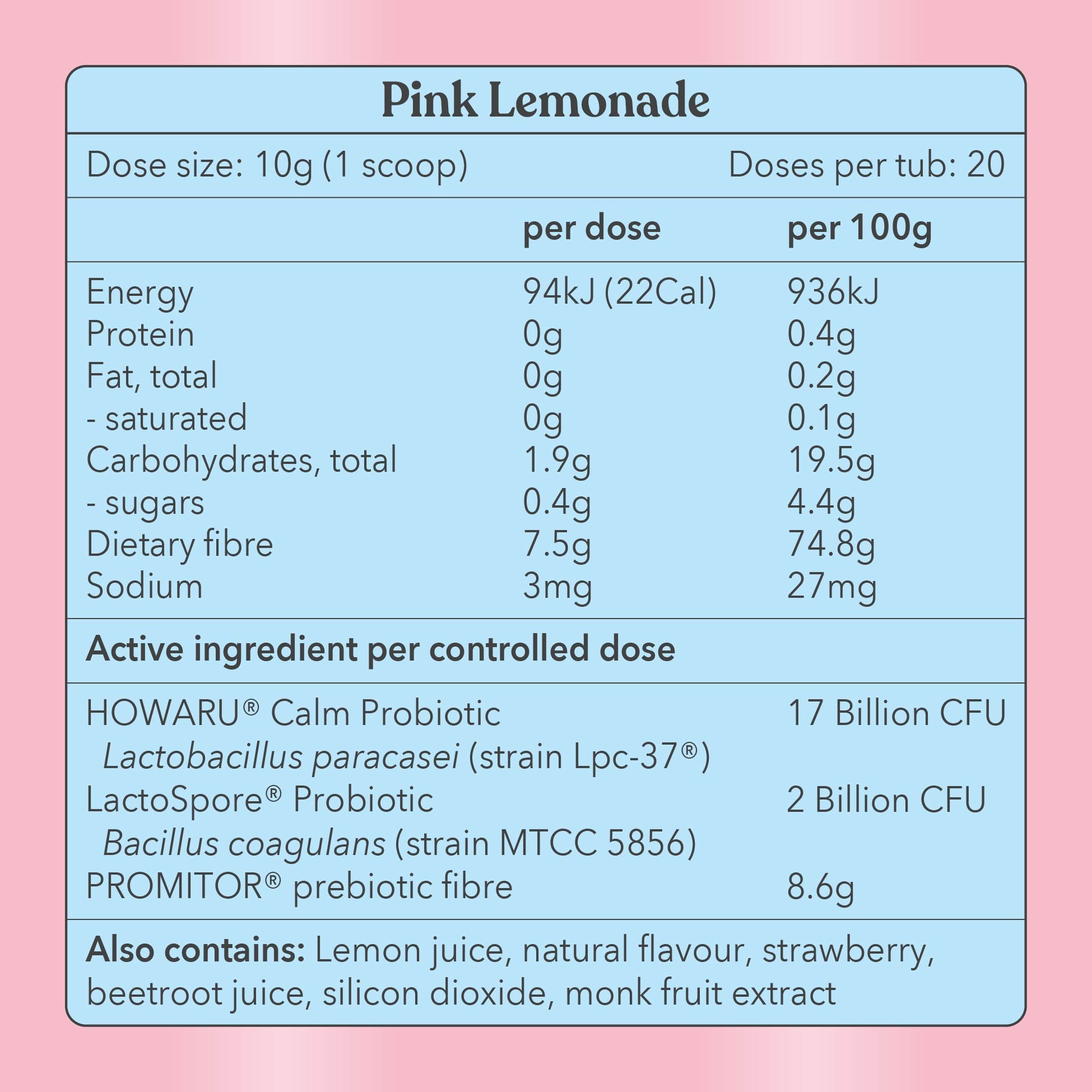 Pre + Probiotic Blends - Moodi